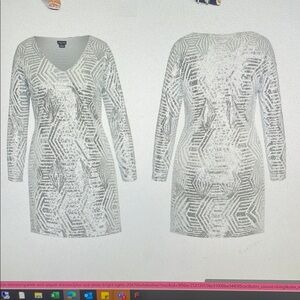 City Lights City Chic sequin dress